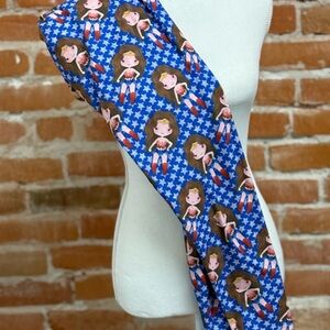 Superhero Print Legging - Blue